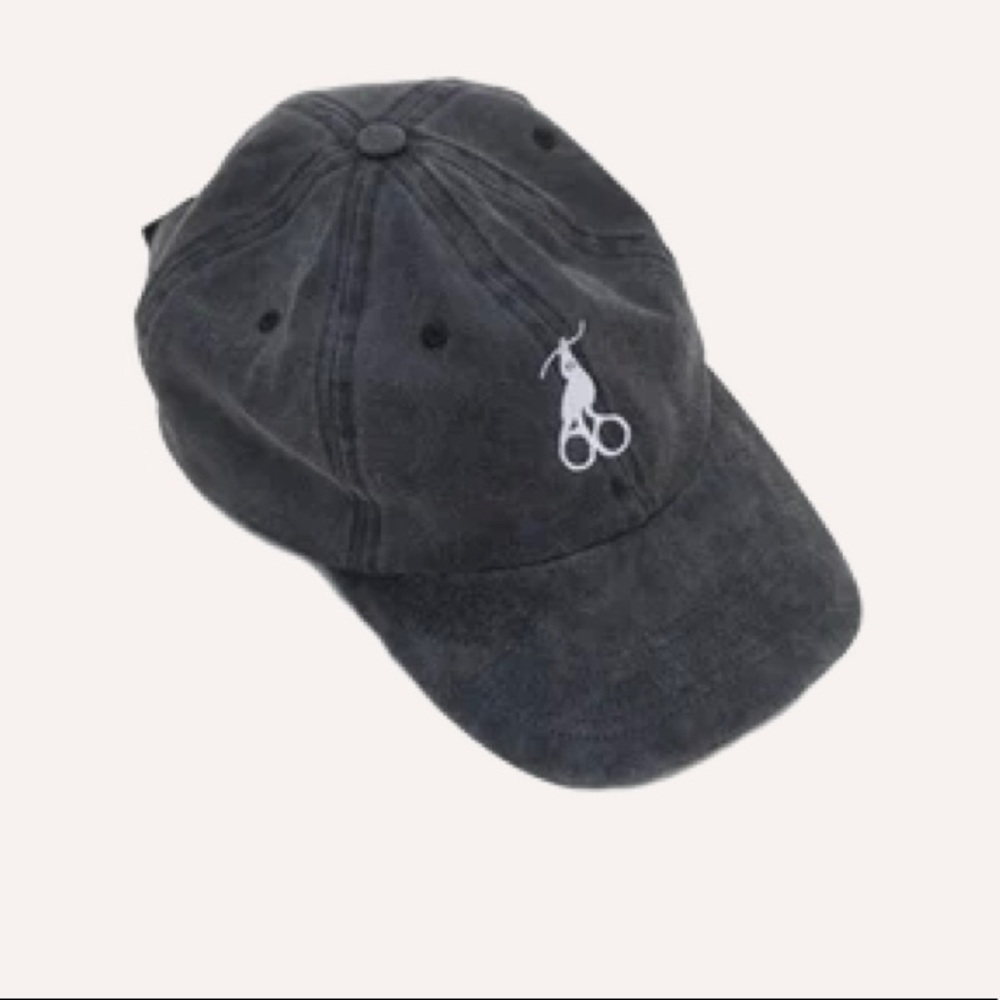 MODISTE logo baseball cap- dark blue denim